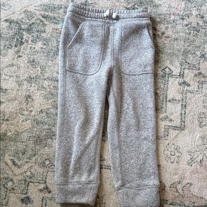 GAP Light Gray Fleece Jogger Pants